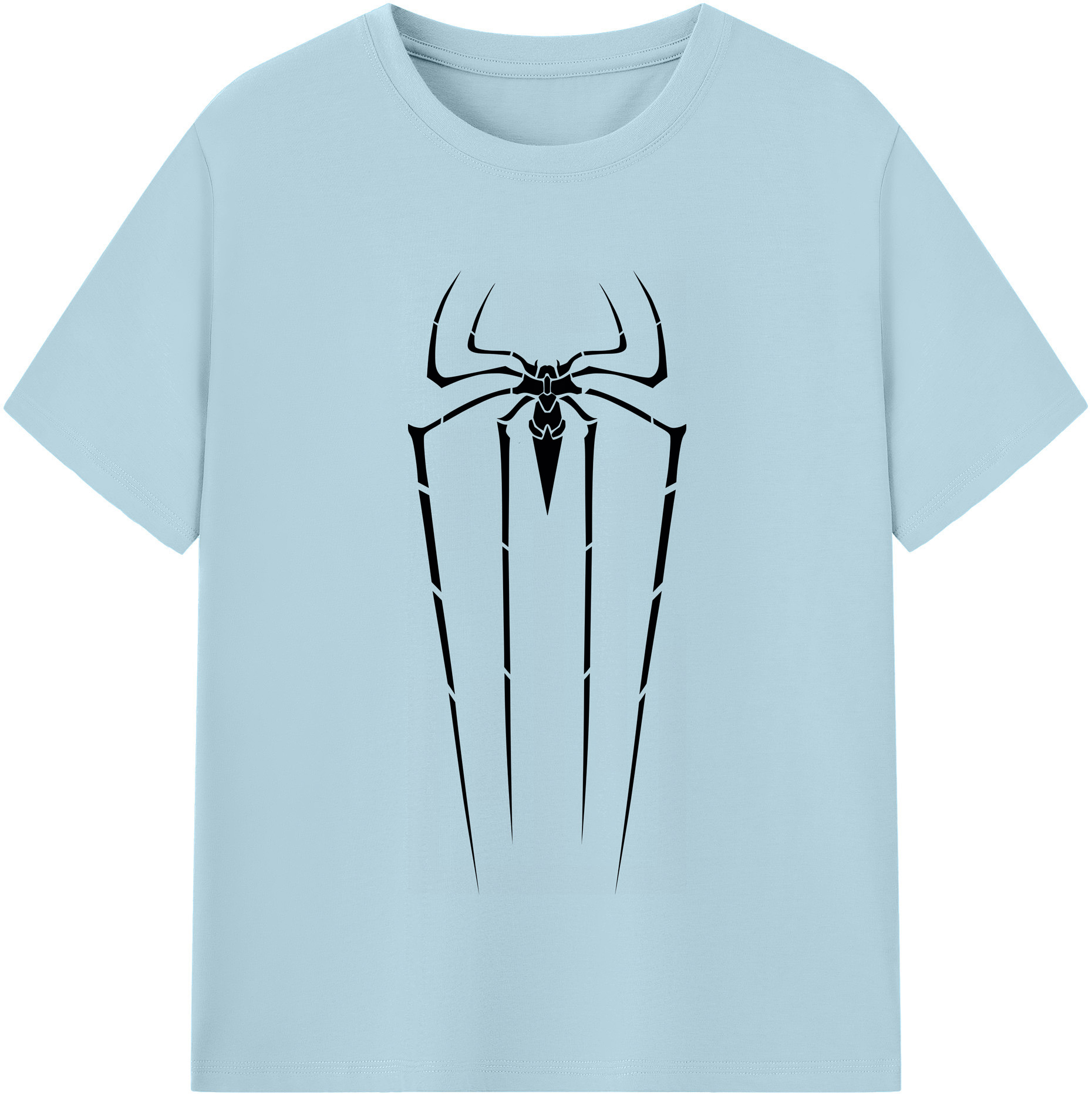 （画像用） Spider Man スパイダーマン 綿100％半袖Tシャツ（フロントプリント）